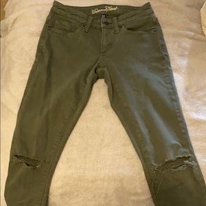 army green jeans